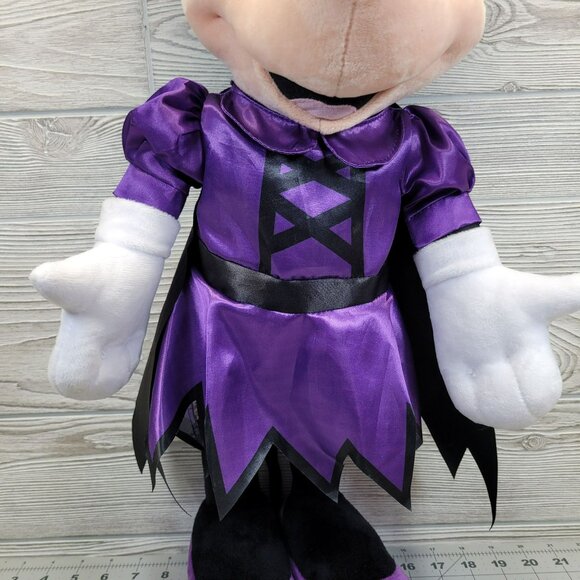 Disney Minnie Mouse Greeter Halloween Plush Standing Doll Vampire Witch‎ Costume - Picture 3 of 16
